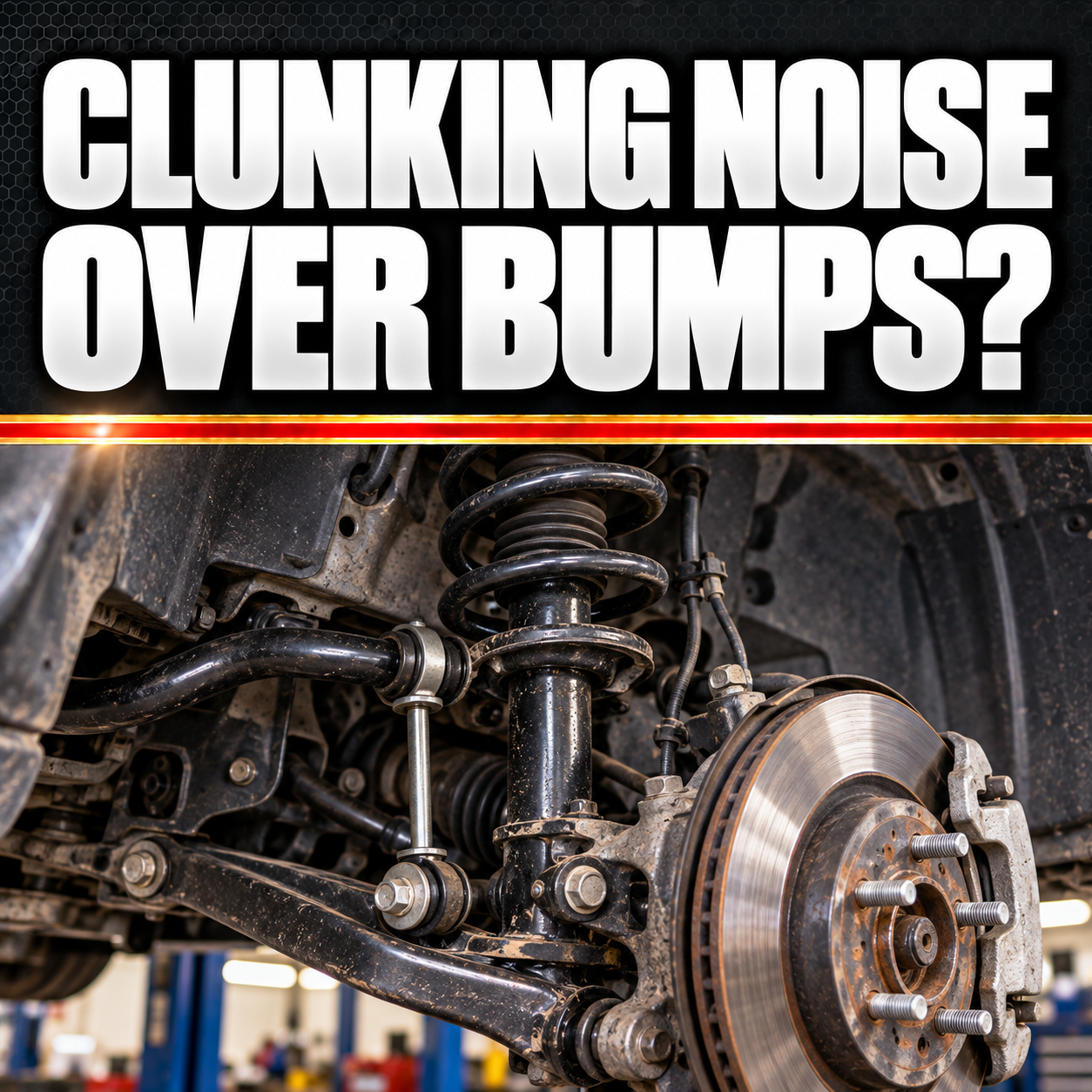 Why Does My Car Make a Clunking Noise Over Bumps?